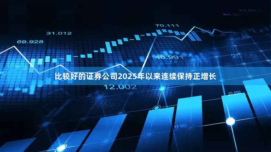 比较好的证券公司2025年以来连续保持正增长