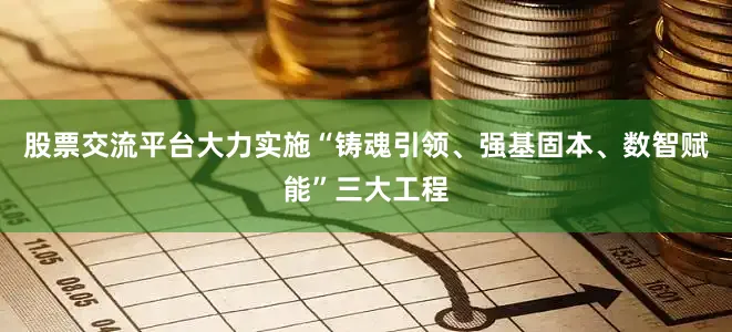 股票交流平台大力实施“铸魂引领、强基固本、数智赋能”三大工程